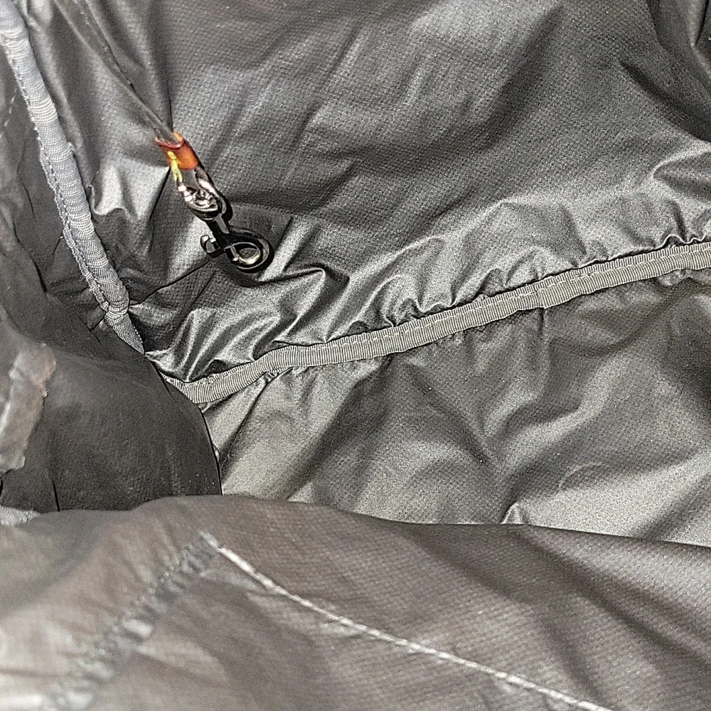 MZ Wallace Quilted Gray Nylon Backpack